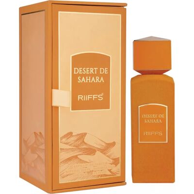 Riiffs Desert De Sahara - Parfum Unisexe 100 ml - Publicité Riiffs Desert De Sahara - Parfum Unisexe 100 ml - Publicité