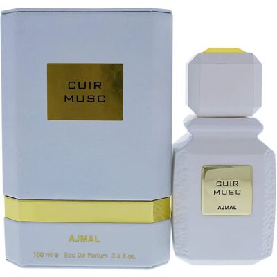 Ajmal Cuir Musc Eau De Parfum - Unisex Piele Musc 100ml Ajmal Cuir Musc Eau De Parfum - Unisex Piele Musc 100ml