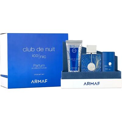 Set Regalo Armaf Club De Nuit Blue Iconic - Uomo Set Regalo Armaf Club De Nuit Blue Iconic - Uomo
