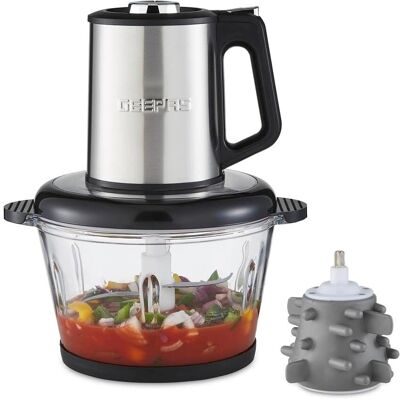 Geepas - 500W Mini Food Processor - 2L - Food Processor Geepas - 500W Mini Food Processor - 2L - Food Processor
