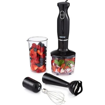 Geepas - 4-in-1 Hand Blender - 200W - Hand blender Geepas - 4-in-1 Hand Blender - 200W - Hand blender
