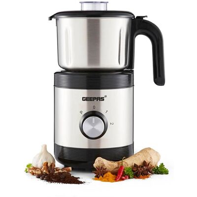 Geepas Coffee Grinder - 450W Electric Wet & Dry Grinder Geepas Coffee Grinder - 450W Electric Wet & Dry Grinder