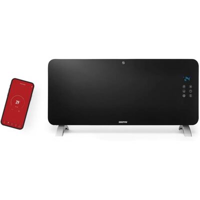 Geepas - Smart Panel Heater 2000W - Tempered Glass - Panel heater Geepas - Smart Panel Heater 2000W - Tempered Glass - Panel heater