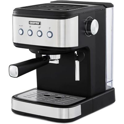 Geepas - Espresso Machine - Milk Frother - Coffee Machine Geepas - Espresso Machine - Milk Frother - Coffee Machine