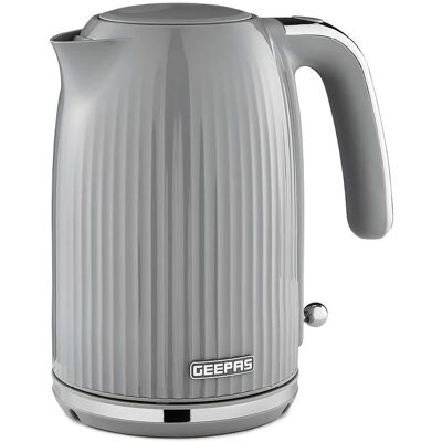 GEEPAS - 1.7L Kettle - Grey - 3000W - Electric Kettle GEEPAS - 1.7L Kettle - Grey - 3000W - Electric Kettle