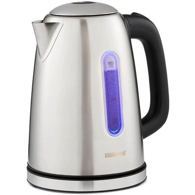Geepas Electric Kettle - 2200W, 1.7L Jug Kettle for Hot Water/Tea/Coffee Geepas Electric Kettle - 2200W, 1.7L Jug Kettle for Hot Water/Tea/Coffee