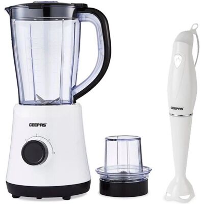 GEEPAS - Combo - 500W Jug - 180W Hand - Blender Set GEEPAS - Combo - 500W Jug - 180W Hand - Blender Set