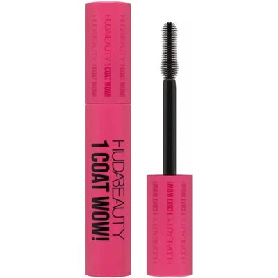 Huda Beauty One Coat Wow! Volumizing Mascara - Mascara - Waterproof - Long-Lasting Huda Beauty One Coat Wow! Volumizing Mascara - Mascara - Waterproof - Long-Lasting