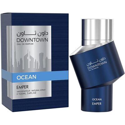 Emper Downtown Ocean - Citronné Floral Boisé - Eau de Parfum pour Hommes - Publicité Emper Downtown Ocean - Citronné Floral Boisé - Eau de Parfum pour Hommes - Publicité