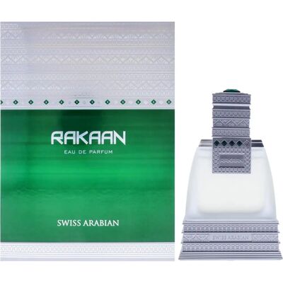 Swiss Arabian Rakaan - Eau De Parfum - Hommes - 50ml - Publicité Swiss Arabian Rakaan - Eau De Parfum - Hommes - 50ml - Publicité