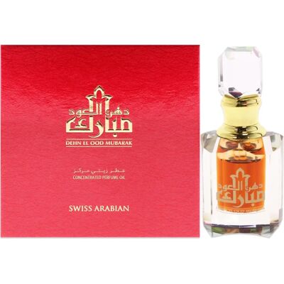 Swiss Arabian Dehn El Oud Mubarak - Unisex Parfyme - 0,2 oz Swiss Arabian Dehn El Oud Mubarak - Unisex Parfyme - 0,2 oz