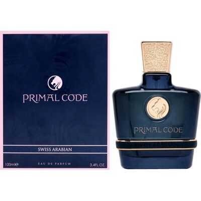 Swiss Arabian Primal Code Eau De Parfum Spray - Férfi Swiss Arabian Primal Code Eau De Parfum Spray - Férfi