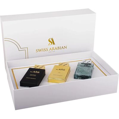 Swiss Arabian Shaghaf - Unisex parfüm készlet - 3x75ml Swiss Arabian Shaghaf - Unisex parfüm készlet - 3x75ml