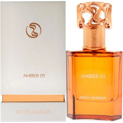 Swiss Arabian Amber 01 - Eau de Parfum - Unisex 50ml Swiss Arabian Amber 01 - Eau de Parfum - Unisex 50ml