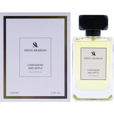 Swiss Arabian Kardamom und Apfel EDP 100 ml - Eau de Parfum für Herren Swiss Arabian Kardamom und Apfel EDP 100 ml - Eau de Parfum für Herren