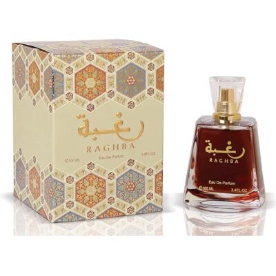 Lattafa Raghba Vanille 100ml - Parfum - Publicité Lattafa Raghba Vanille 100ml - Parfum - Publicité