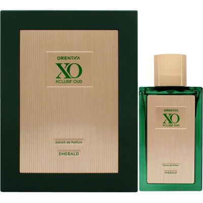 Orientica Xclusif Oud Emerald Parfum Extrait (60ml) - Publicité Orientica Xclusif Oud Emerald Parfum Extrait (60ml) - Publicité