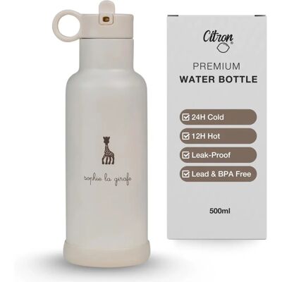 Garrafa de água em aço inoxidável Citron 500 ml - Crianças Garrafa de água em aço inoxidável Citron 500 ml - Crianças