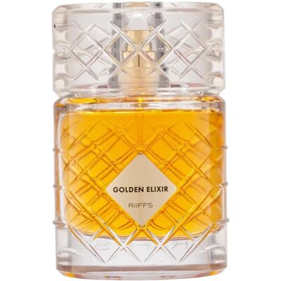 Riiffs Golden Elixir - 100ml Unisex Eau De Parfum - Naturlig Spray Riiffs Golden Elixir - 100ml Unisex Eau De Parfum - Naturlig Spray