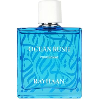 Rayhaan Ocean Rush Eau de Parfum - Green - 100ml Rayhaan Ocean Rush Eau de Parfum - Green - 100ml