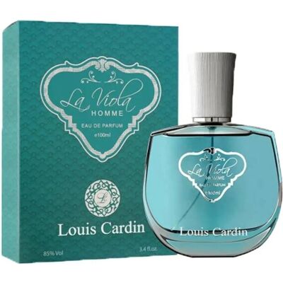 Louis Cardin La Viola Homme Eau de Parfum - 100ml, Fresh Citrus, Elegant Louis Cardin La Viola Homme Eau de Parfum - 100ml, Fresh Citrus, Elegant