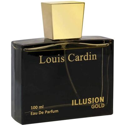 Louis Cardin Illusion Gold 100ml Eau de Parfum - Perfume Louis Cardin Illusion Gold 100ml Eau de Parfum - Perfume
