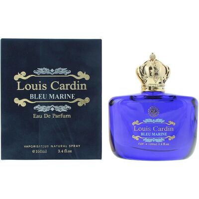 Louis Cardin Bleu Marine Eau De Parfum - Men - 100ml - Fresh, Woody, Long Lasting Louis Cardin Bleu Marine Eau De Parfum - Men - 100ml - Fresh, Woody, Long Lasting