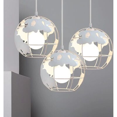 Lampada a Sospensione Globo - Stile Industriale Vintage Lampada a Sospensione Globo - Stile Industriale Vintage