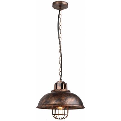 AXHUP Vintage Pendant Light - Ø33cm Metal Shade for Kitchen & Hallway AXHUP Vintage Pendant Light - Ø33cm Metal Shade for Kitchen & Hallway
