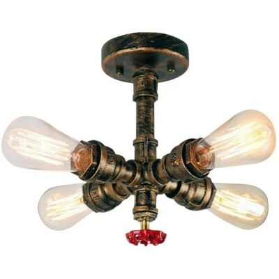 Axhup - Retro Faucet Ceiling Light - Oxidized finish - Ceiling Lamp Axhup - Retro Faucet Ceiling Light - Oxidized finish - Ceiling Lamp
