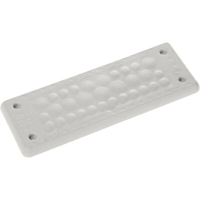 Trelleborg MH-24 F 31-1 Light Grey Cable Gland Plate - Cable Management Trelleborg MH-24 F 31-1 Light Grey Cable Gland Plate - Cable Management