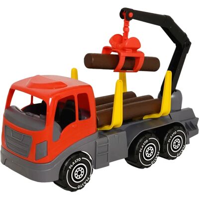 Plasto Tømmerlastbil - Toy Truck Plasto Tømmerlastbil - Toy Truck