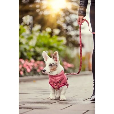 Hurtta Razzle-Dazzle Midlayer - Rödbeta 30cm - Hundjacka Hurtta Razzle-Dazzle Midlayer - Rödbeta 30cm - Hundjacka