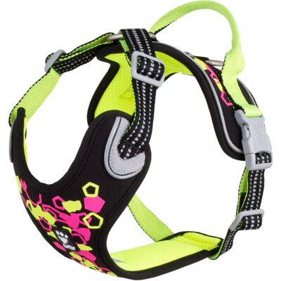 Hurtta Weekend Warrior Neon Halsbånd Licorice 45-60cm - Halsbånd Hurtta Weekend Warrior Neon Halsbånd Licorice 45-60cm - Halsbånd
