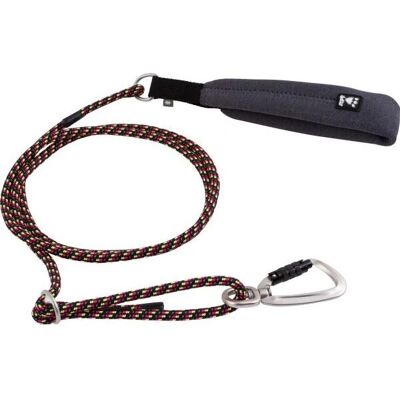 Hurtta Neon Reflex Leine - Verstellbar, 120-180cm, 8mm - Eco, Schwarz & Neon Hurtta Neon Reflex Leine - Verstellbar, 120-180cm, 8mm - Eco, Schwarz & Neon