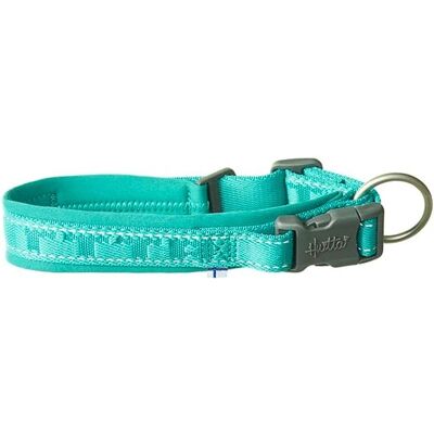 Hurtta Eco Peacock Hundehalsbånd - Justerbart, Reflekterende, Vanntett Hurtta Eco Peacock Hundehalsbånd - Justerbart, Reflekterende, Vanntett