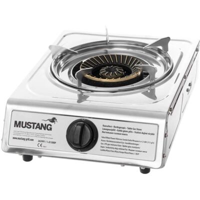 Mustang Gasolkök - 1 Bänk - Inomhus och utomhus - Kompakt Matlagning Mustang Gasolkök - 1 Bänk - Inomhus och utomhus - Kompakt Matlagning