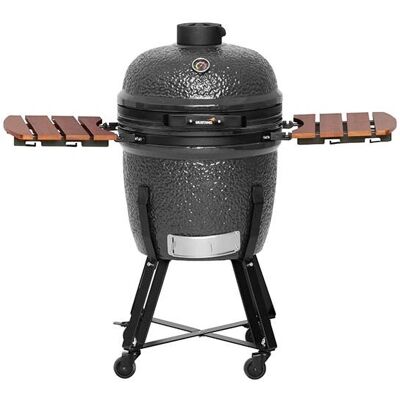 Mustang L Keraaminen Kamado Grilli - 47cm, Säädettävä Lämpötila, 1 Vuosi Mustang L Keraaminen Kamado Grilli - 47cm, Säädettävä Lämpötila, 1 Vuosi