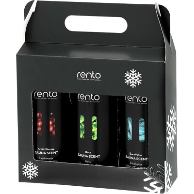 Příslušenství pro saunu Rento - Sauna olej - 3×400 ml Příslušenství pro saunu Rento - Sauna olej - 3×400 ml