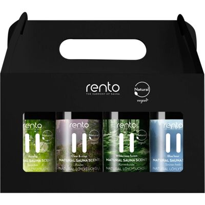 Rento Natural Aromatherapieset mit 4 Düften Rento Natural Aromatherapieset mit 4 Düften
