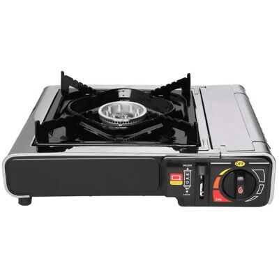 Mustang gasolkök - Bärbar 2,2 kW, Silver - Utomhusmatlagning Mustang gasolkök - Bärbar 2,2 kW, Silver - Utomhusmatlagning