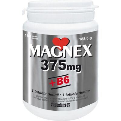Vitabalans Magnex 375mg + B6 - Doplněk stravy Vitabalans Magnex 375mg + B6 - Doplněk stravy