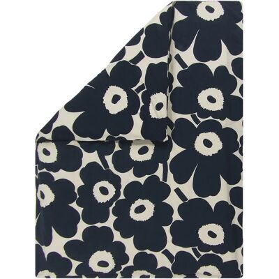 Marimekko Unikko Marinblå/Vit Dynaöverdrag - Dynaöverdrag Marimekko Unikko Marinblå/Vit Dynaöverdrag - Dynaöverdrag