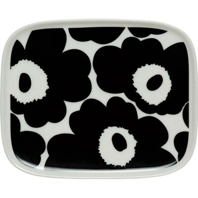 Unikko Tallerken 12x15cm fra Marimekko - Oppvaskmaskinbestand tallerken Unikko Tallerken 12x15cm fra Marimekko - Oppvaskmaskinbestand tallerken