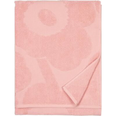 Marimekko Unikko Rose Towel - Cotton Terry, 70x150cm - Bathroom Accessory Marimekko Unikko Rose Towel - Cotton Terry, 70x150cm - Bathroom Accessory