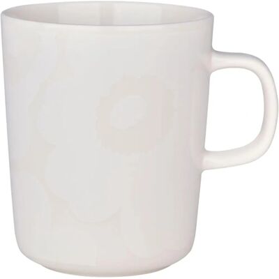 Marimekko Oiva Unikko Kopp - Hvit - 250ml Marimekko Oiva Unikko Kopp - Hvit - 250ml