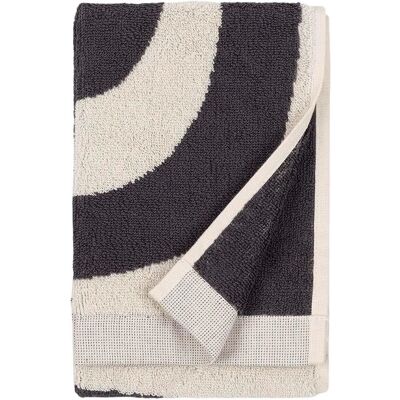 Marimekko Melooni Handduk Charcoal-off white Marimekko Melooni Handduk Charcoal-off white