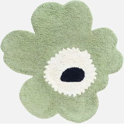 Marimekko Unikko Grön Badmatta - Badmatta Marimekko Unikko Grön Badmatta - Badmatta
