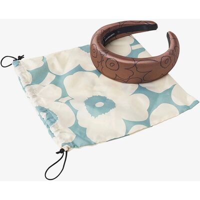 Marimekko Tenhota Piirto Unikko - Brun - Hovedbånd Marimekko Tenhota Piirto Unikko - Brun - Hovedbånd