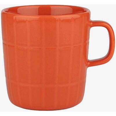 Marimekko Oiva Tiiliskivi Kopp - Oransje - 4 dl - Kopp Marimekko Oiva Tiiliskivi Kopp - Oransje - 4 dl - Kopp